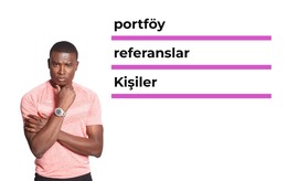 Adayı Tanıyın - Tamamen Duyarlı Şablon