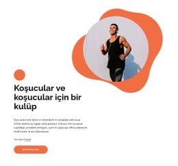 Koşucular Için Bir Kulüp - HTML Template Builder