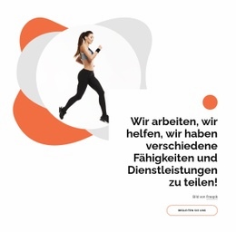 Wir Haben Unterschiedliche Fähigkeiten - Moderne Landingpage
