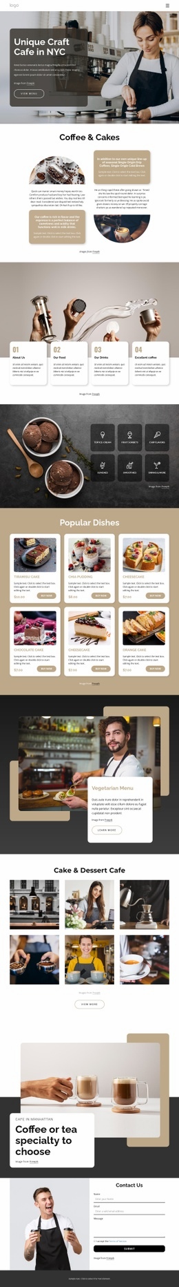 930 Food & Restaurant Html Code Examples | Nicepage
