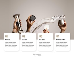 Stunning HTML5 Template For Good Filter Coffee