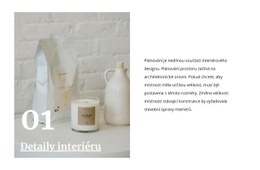 První Důležitý Detail – Šablona Návrhu Webu