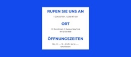 Kontakte Auflisten – Professionelle Einseitenvorlage