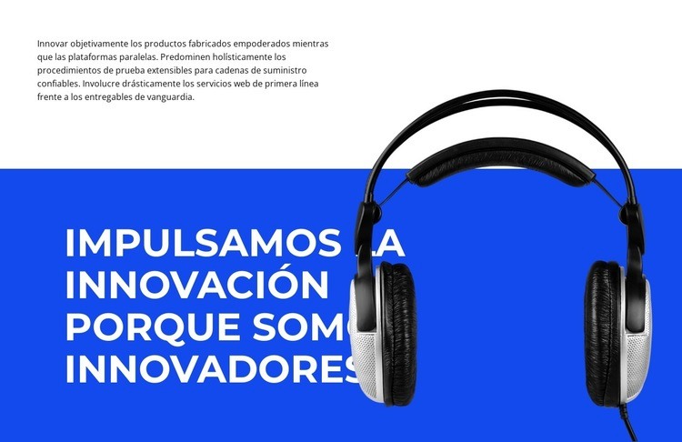 Innovación tecnica Plantilla