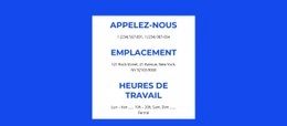 Référencement De La Page De Destination Pour Liste Des Contacts