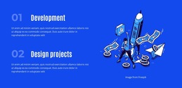 Development Of Complex Tasks - Custom HTML5 Template