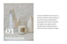 Az Első Fontos Részlet – Webhelytervező Sablon