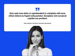 Qualche Parola Su - Modello HTML Reattivo