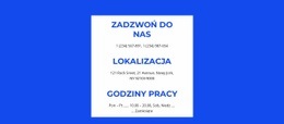 Lista Kontaktów - Profesjonalny Jednostronicowy Szablon