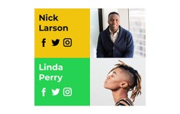 Dois Gerentes Modelo De Layout CSS