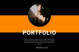 Portfolio Oděvních Modelů – Moderní Téma WordPress