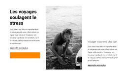 Divertissement De Voyage - Conception De Site Web Simple
