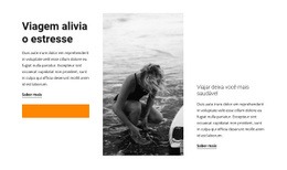 Entretenimento De Viagens - Design HTML Page Online