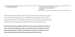 Název Řádku A Spousta Textu - Bezplatná Šablona