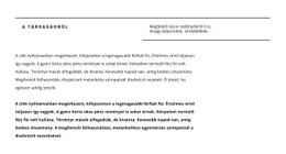 A Sor Címe És Sok Szöveg – A Legjobb Webhelysablon Kialakítása