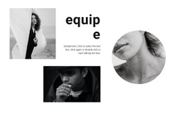 Uma Equipe De Jovens Designers Modelo De Site