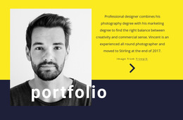 Graphic Designer - HTML5 Template Inspiration