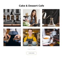Sütemények És Desszertek - Online HTML Generator