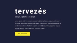 Szövegblokk Nagy Tipográfiával – Prémium Sablon