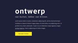 Tekstblok Met Grote Typografie