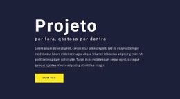 Bloco De Texto Com Tipografia Grande - Maquete De Site Profissional Personalizável