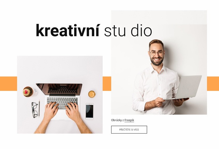 Kreativní práce Šablona CSS