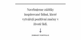 Nadpis S Čárou A Šipkou – Šablona Stránky HTML