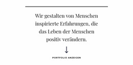 Überschrift Mit Linie Und Pfeil