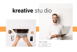 Kreativste Landingpage Für Kreative Arbeit
