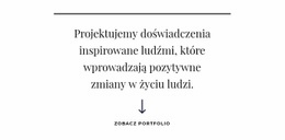 Nagłówek Z Linią I Strzałką - Niestandardowa Makieta Witryny