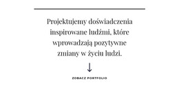 Nagłówek Z Linią I Strzałką - Układ Strony HTML