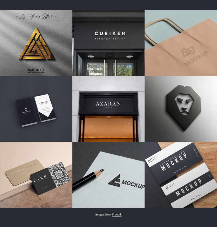 Portfolio Squarespace Template Alternative