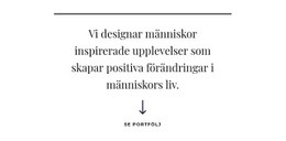 Rubrik Med Linje Och Pil - Skapa Vackra Mallar