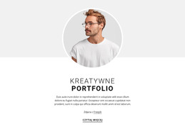 Strona HTML Dla Portfolio Do Projektowania Stron Internetowych