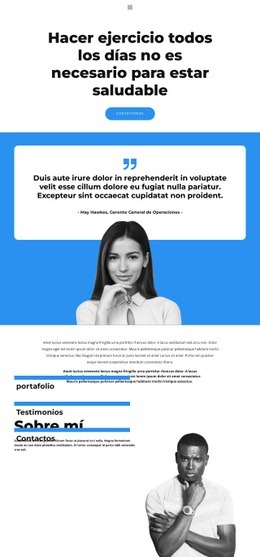 Trabaja Al Máximo - Inspiración De Plantilla HTML5