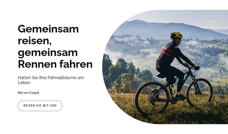 Zusammen reisen HTML Website Builder