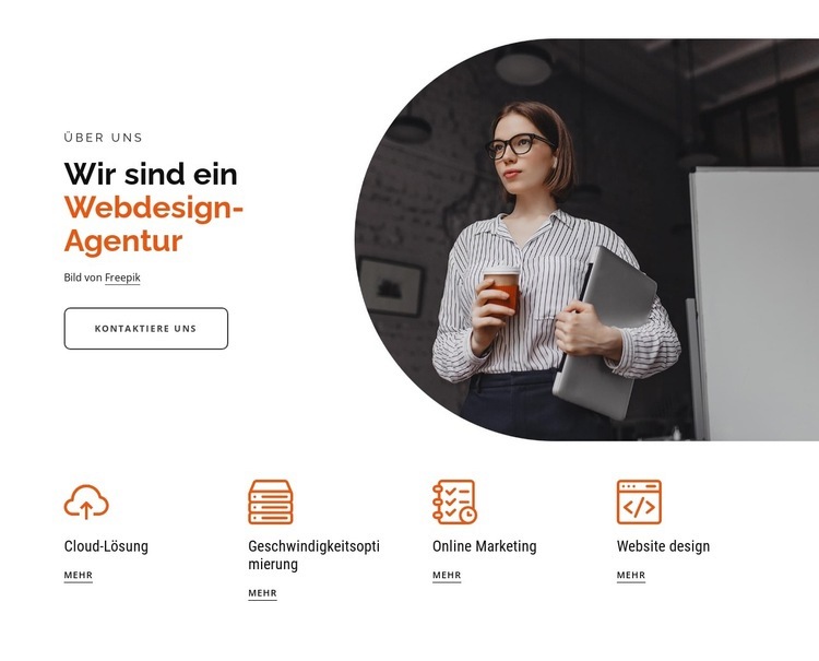 Agentur für Webentwicklung Website design