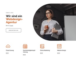 Agentur Für Webentwicklung – Fertiges Website-Design