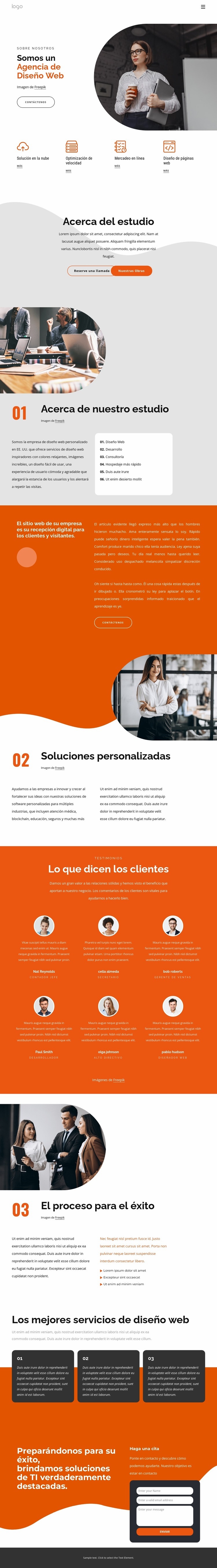 empresa de diseño de sitios web Diseño de páginas web