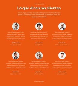 El Mejor Marco Joomla Para Testimonios De Dos Filas