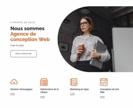 Agence De Développement Web - HTML Website Builder