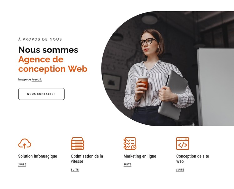 Agence de développement web Modèle CSS