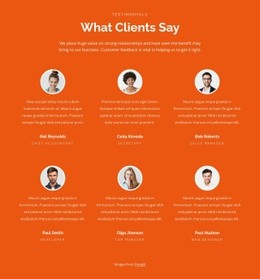 Testimonials