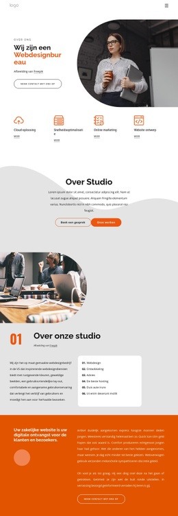 Website Ontwerpbureau - Builder HTML