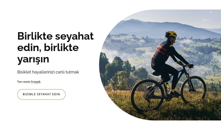 Birlikte seyahat Açılış sayfası