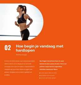 Hoe Te Beginnen Met Hardlooptrainingen - Klaar Voor Gebruik WordPress-Thema