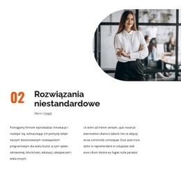 Rozwiązania Niestandardowe - Profesjonalna Strona Docelowa