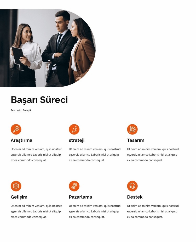 Koçluk ve eğitimde dünya lideri Web Sitesi Oluşturucu Şablonları