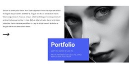 Lebenslauf Des Models - Website-Design