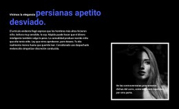 Diseño CSS Gratuito Para Título Y Foto Enmarcada